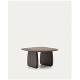 Kave Home Pomoćni stol od punog hrasta 70x71 cm Pirita – Cijene