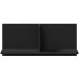  Zidni ormarić crni 70 x 16,5 x 30 cm od konstruiranog drva | shoptok.hr