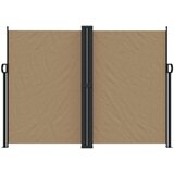  Zložljiva stranska tenda taupe 180x600 cm | Shoptok.si
