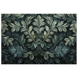  Plakat - Victorian Leaves in Dark Greens 60x40 Bez okvira | shoptok.hr