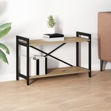 vidaXL Knjižna omara artisan hrast 80 x 30 x 48.5 cm Konstruiran les Cene