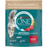 Purina 750 g / 1,4 kg ONE po posebni ceni! - Adult govedina & polnovredne žitarice 750 g