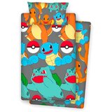 Pokemon trodijelni set posteljine za krevet 90cm | shoptok.hr