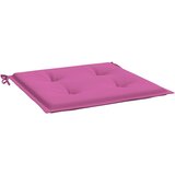  Jastuci za vrtne stolice 4 kom ružičasti 50x50x4 cm od tkanine | shoptok.hr