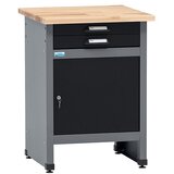 KÜPPER Delovni pult (Do x Š: 60 x 60 cm, Delovna višina: 84 cm, Nosilnost: 300 kg, Število predalov: 2 kos) | Shoptok.si