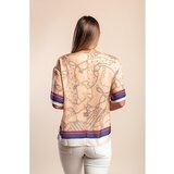 Fenzy Bluza S Printom, Žuta | shoptok.hr