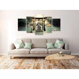 Slika - Buddha Smile (5 Parts) Wide 200x100 | shoptok.hr