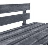  Srednja vrtna sofa od paleta od sivo impregnirane borovine | shoptok.hr