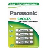 Panasonic punjive baterije HHR-4MVE/4BC, AAA, 750mAh, Ni-MH, Rechargeable, 4 kom, 1.2V, 750mAh Cijene