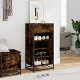  Stalak za cipele boja hrasta 48x38x97,5 cm konstruirano drvo Smeđa | shoptok.hr