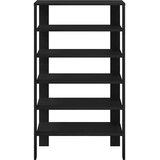  Stalak za cipele crni 61x32x105 cm od konstruiranog drva | shoptok.hr