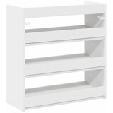  Stalak za cipele bijeli 60x25x62 cm od konstruiranog drva | shoptok.hr