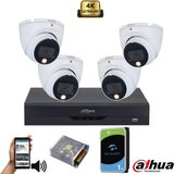 Dahua komplet video nadzora 5MP sa 4 dome kamere Cene