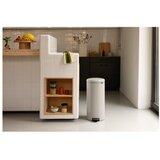 Brabantia Svetlo siv jeklen koš za smeti s pedalom 30 l NewIcon – | Shoptok.si