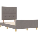  Postelja Taupe 120x200 cm Tkanina, (22049931) | Shoptok.si
