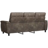 SOFA Tamnosiva 214 x 90 x 95 cm Umetnička suknja koža | shoptok.hr