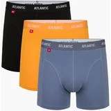 Atlantic Man boxers Comfort 3Pack - black/yellow/gray