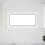  Okno za klet RISOR 110 x 50 cm PVC in steklo Bela, (5000215185) | Shoptok.si