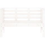  Vrtna klupa bijela 111,5 x 53 x 71 cm od masivne borovine | Eponuda.com
