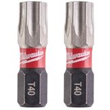 Milwaukee udarni bit TX BO40x25mm 2/1 4932471585 | ePonuda.com