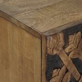  Kupaonski ormarić za sudoper s pohranom Smeđa 62 x 33 x 58 cm | shoptok.hr