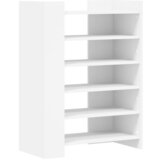 Furnova Omarica za čevlje bela 74,5x37,5x100 cm inženirski les, (21954639) | Shoptok.si