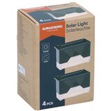 Grundig Komplet od 4 LED solarna zidna svetla LED/1,2V 600 mAh IP44 | Eponuda.com