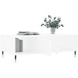  Stolić za kavu bijeli 104 x 60 x 35 cm od konstruiranog drva | shoptok.hr