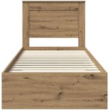  Krevetna konstrukcija s ladicama Umjetnički hrast 100 x 200 cm | shoptok.hr