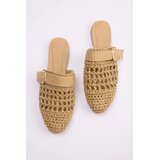 Trendyol Shoes ženske papuče Takss26Te00004, smeđe Cene