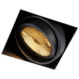 QAZQA Vgradna črna 1-luč GU10 AR111 Trimless - Oneon Honey Cene