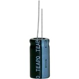 Teapo Elektrolitski kondenzator, radijalno ožičen 2.5 mm 100 µF 25 V/DC 10 % (promjer x V) 6.3 mm x 11 mm KSY107M025S1A5E11K 1 kom. Cijene
