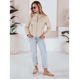 DStreet Kurtka damska skórzana ROCKMISS bezowa | Shoptok.si