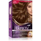 Wella Color Perfect Intense barva za lase odtenek 6/73 Toffee Chocolate 1 kos Cene