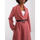 Fashion Hunters Pink coat with Luna belt Cijene