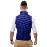 Glano Men's quilted vest - dark blue | Shoptok.si