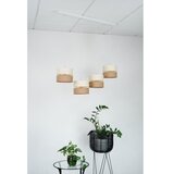  Brilagi - Visilica na sajli ROYAL YUTE 4xE27/15W/230V bež/krem/bela | Eponuda.com
