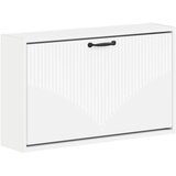  Ormar za cipele na zidu HOORN 71 x 17 x 43 cm Konstruirano drvo - Bijela | shoptok.hr