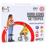  Edukativni set prometnog znaka "Radovi na cesti" - 70 cm | shoptok.hr