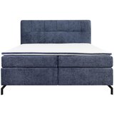 Esposa POSTELJA BOXSPRING 180 cm x 200 cm , tekstil modra | Shoptok.si
