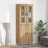  Highboard 2 kom. Umjetnički hrast 69,5 x 34 x 180 cm | shoptok.hr