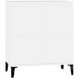 Maison Chic Komoda - Predalnik bela 60x35x70 cm inženirski les, (21716086) Cene