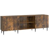 vidaXL TV omarica Dimljen hrast 150 x 31 x 50 cm Inženirski les, (5000220643) | Shoptok.si