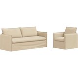 SOFA 180cm 2 pcs Krema Metal | shoptok.hr