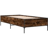 Krevetna konstrukcija Dimni hrast 80 x 200 cm Konstruirano drvo | shoptok.hr