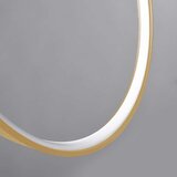  Thoro TH.221 - LED luster na sajli RIO LED/30W/230V CRI95 4000K prečnik 55 cm zlatna | Eponuda.com