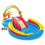 Intex Dečji bazen 2.97 x 1.93 x 1.35m Rainbow Ring Play Center cene