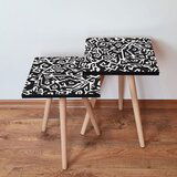 Hanah home set klub stočića 2Shp377, 2 komada, Crni | ePonuda.com