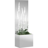  Privatnost u vrtu Rezbarija Srebrno 50 x 150 cm Pocinčani čelik | shoptok.hr