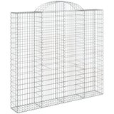  Lučne gabionske košare 7 kom 200x50x180/200cm pocinčano željezo | shoptok.hr